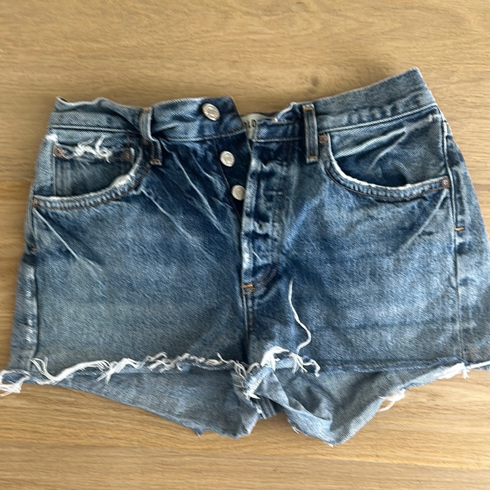 Agolde Parker style Jean shorts
